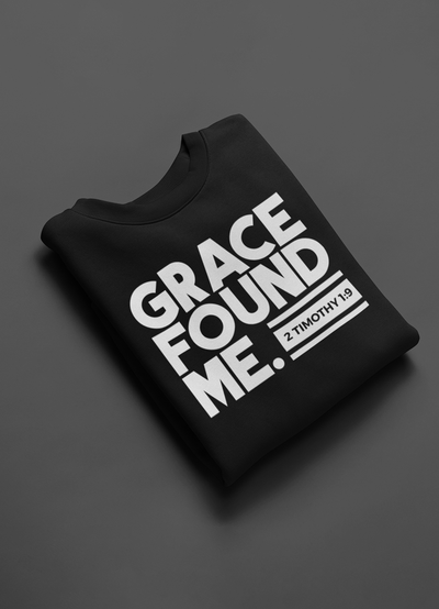 Grace Found Me - Black