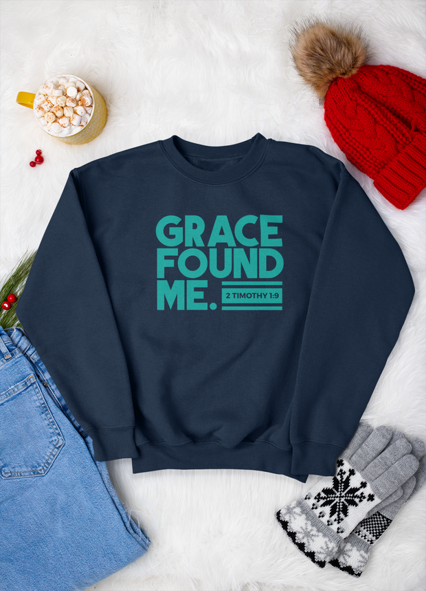 Grace Found Me - Teal